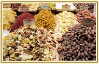 Swati Dry Fruits, Mumbai, India. Wholesale dealers of Dry fruits, Roasted Almonds, Roasted Cashews, Roasted Pistas, Honey-coated Almonds, Mixed Dry Fruits